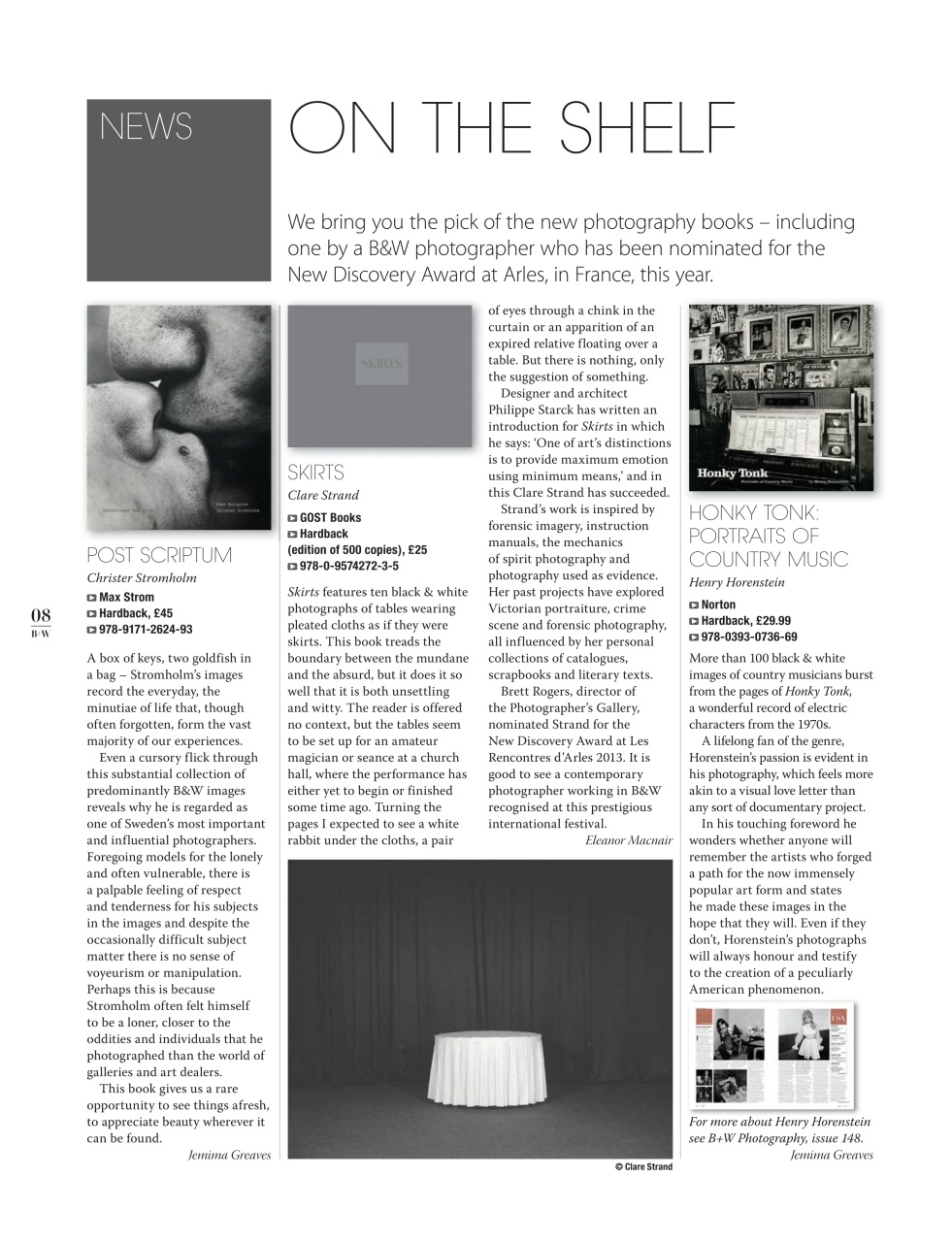 Black+White Photography Preview Pages
