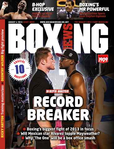 Boxing News issue August 6 2013