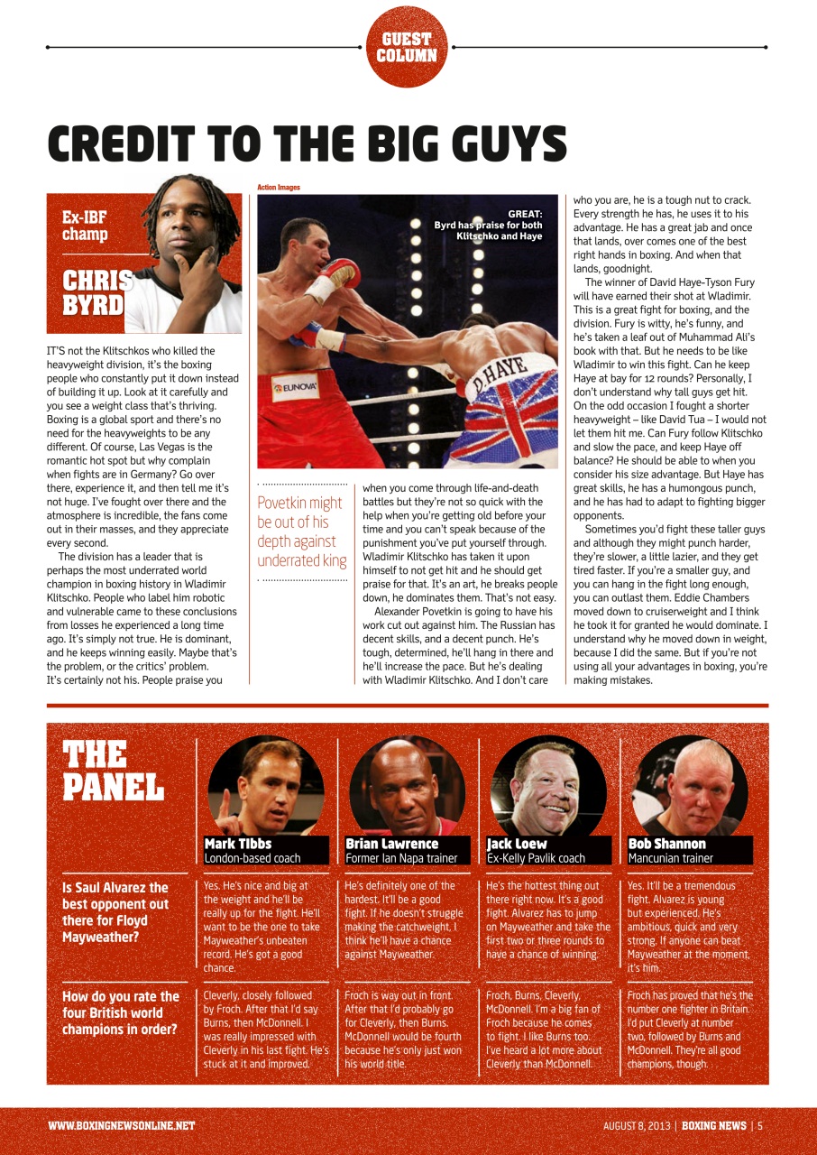 Boxing News Preview Pages