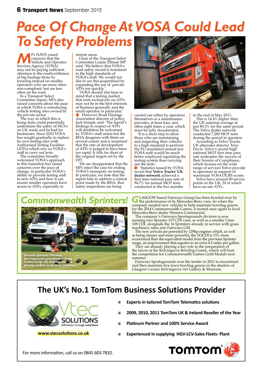 Transport News Preview Pages