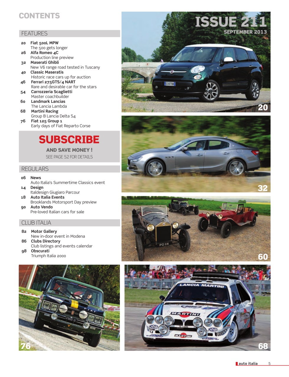 AutoItalia Magazine Preview Pages