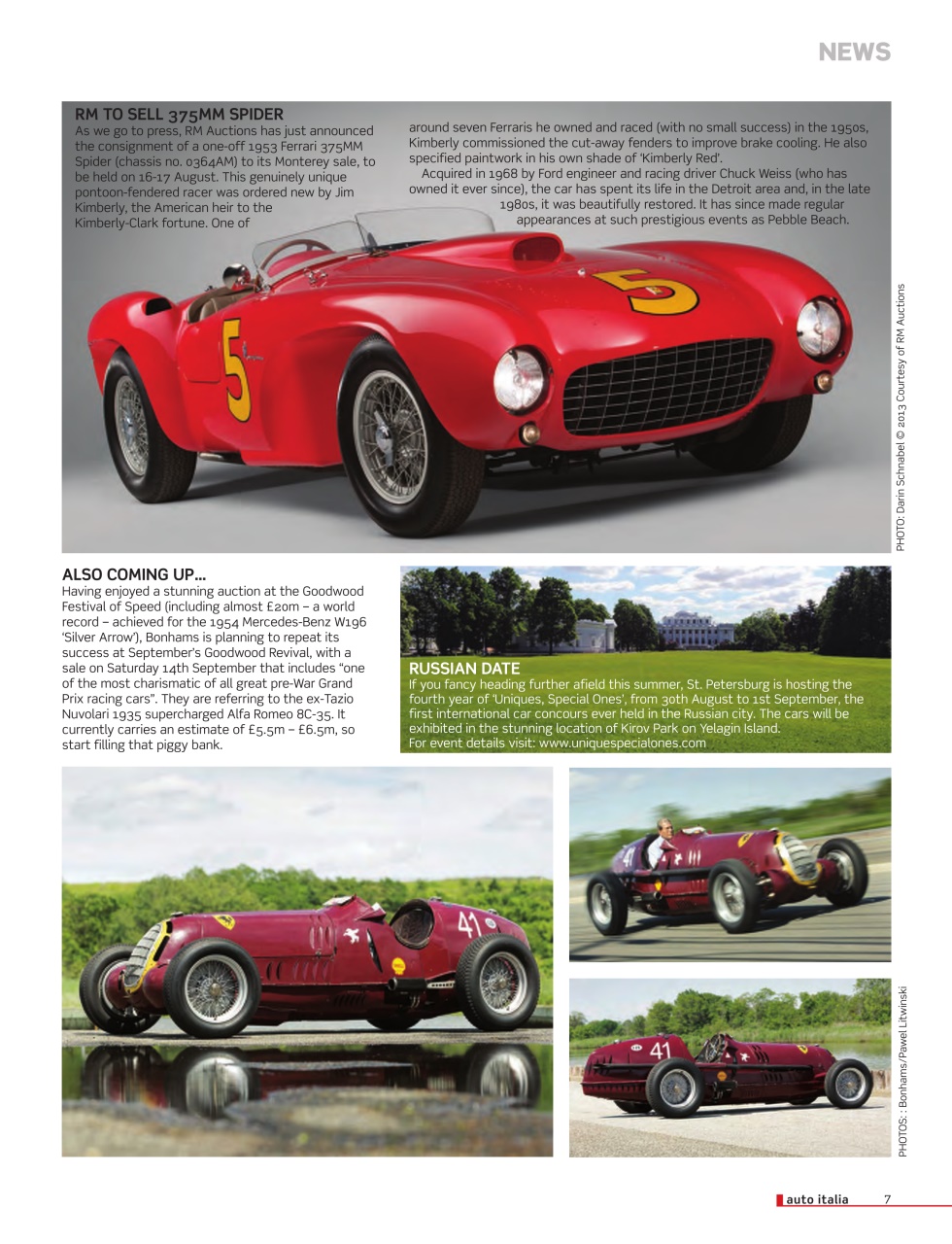 AutoItalia Magazine Preview Pages
