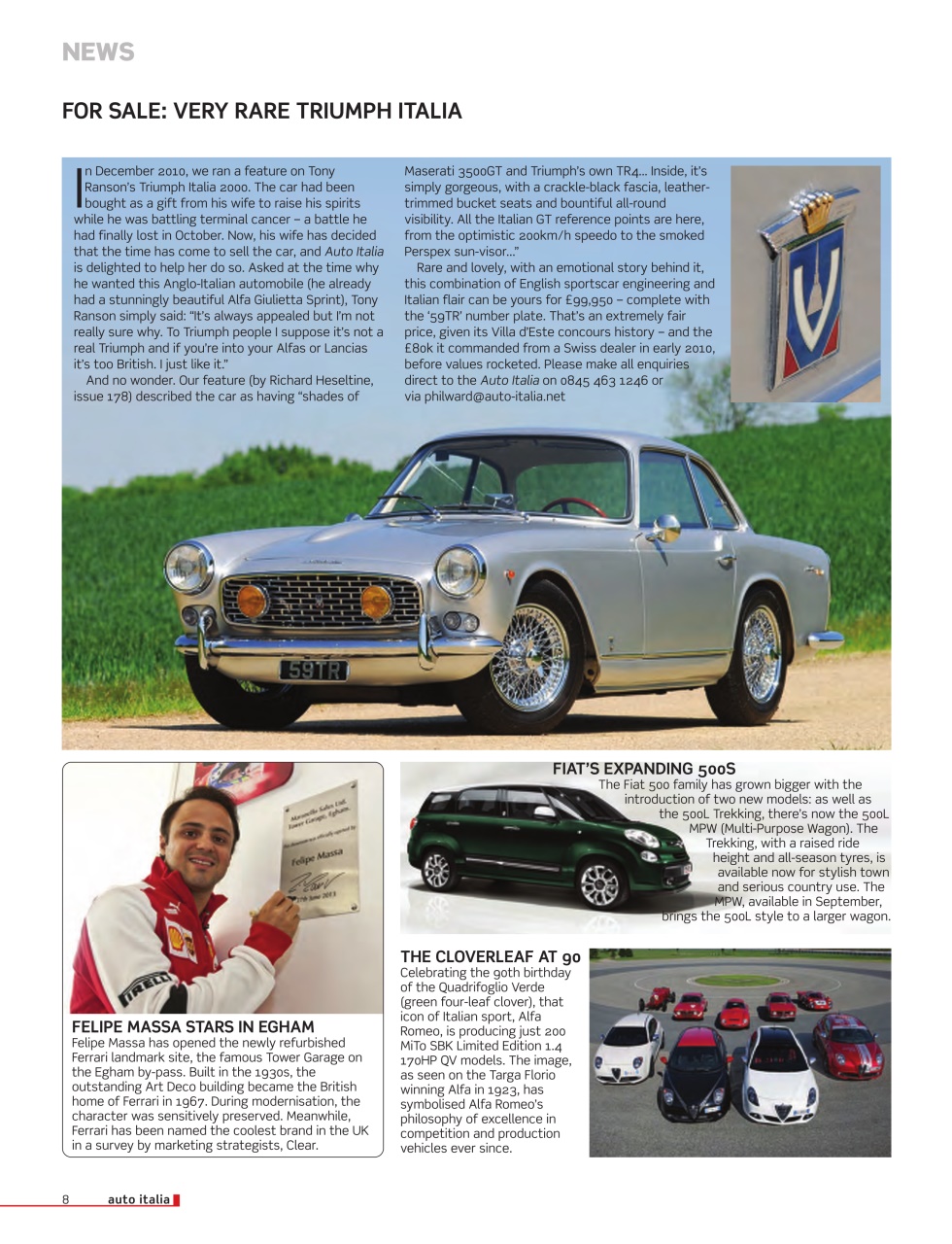 AutoItalia Magazine Preview Pages