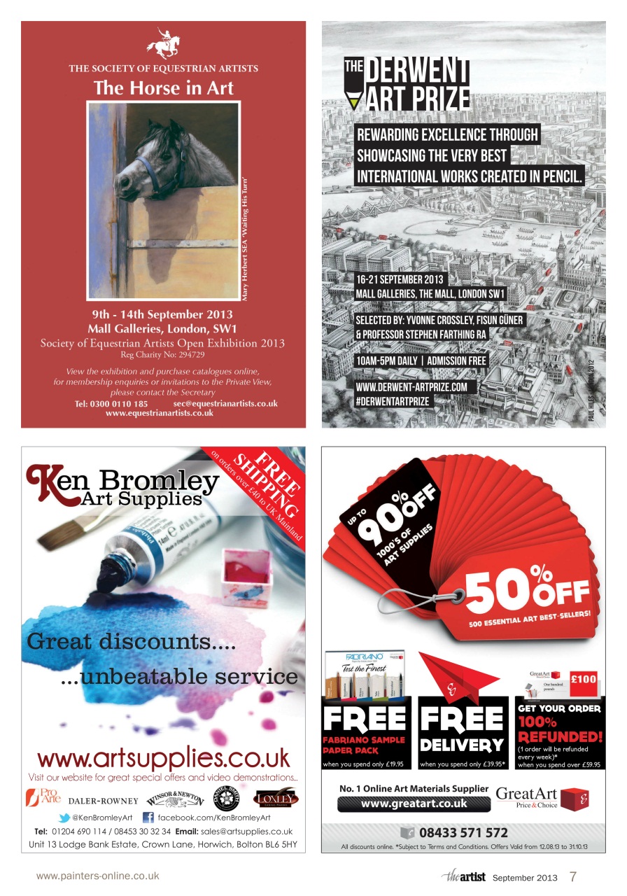 The Artist Preview Pages