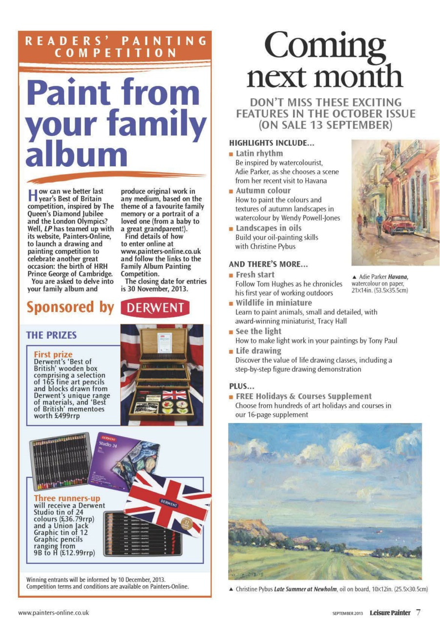 Leisure Painter & The Artist Preview Pages