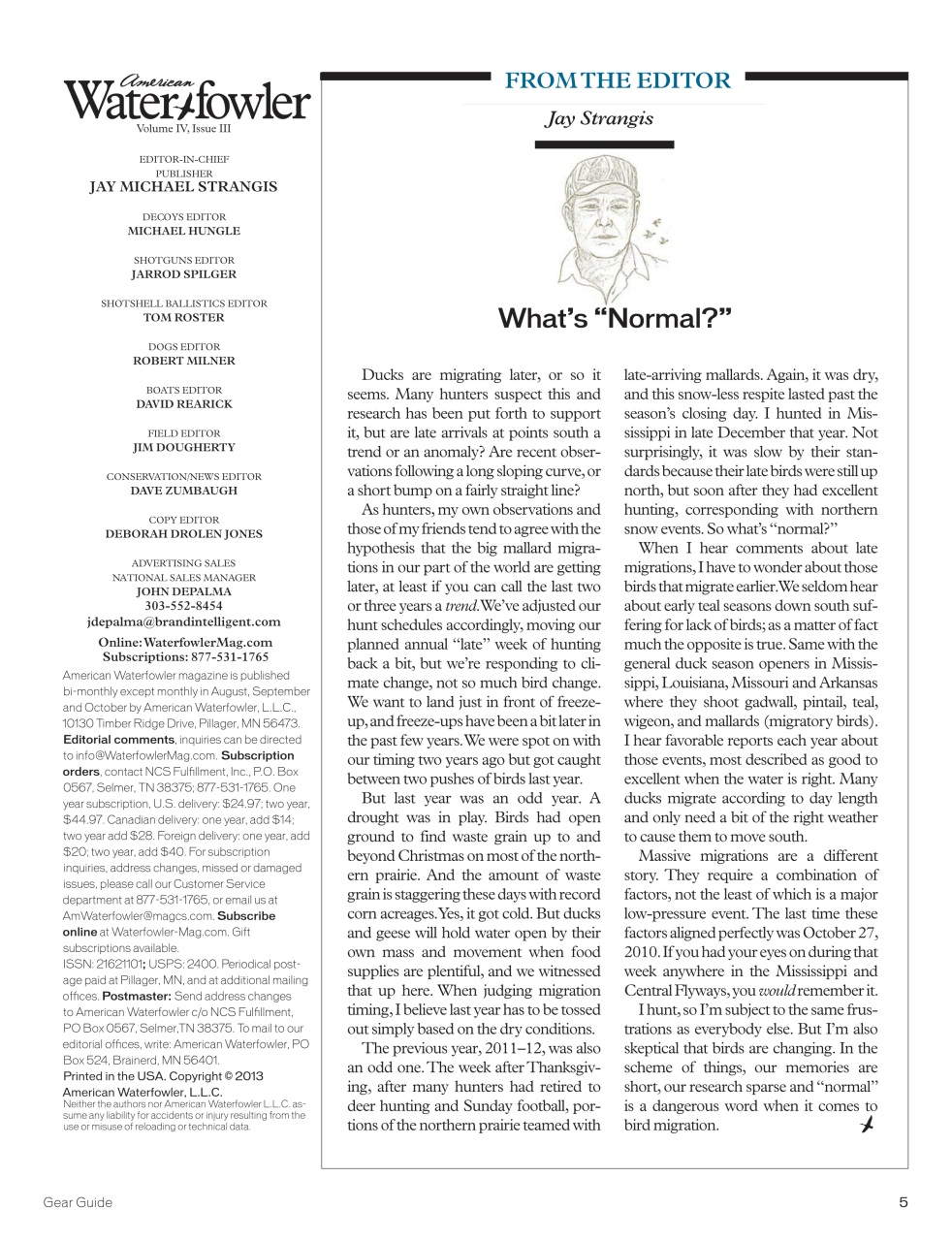 American Waterfowler Preview Pages