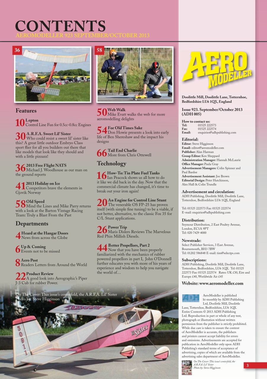 AeroModeller Preview Pages