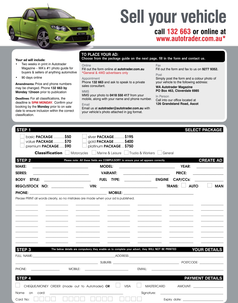 AutoTrader Preview Pages