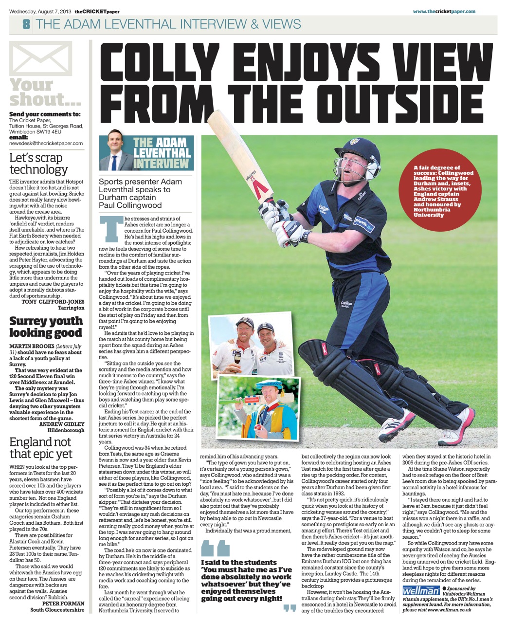 The Cricket Paper Preview Pages