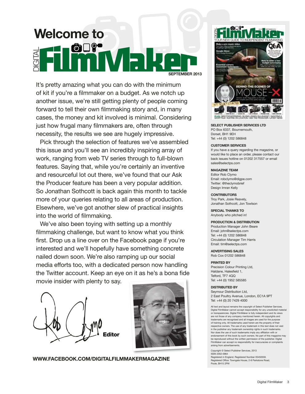 Digital FilmMaker Preview Pages