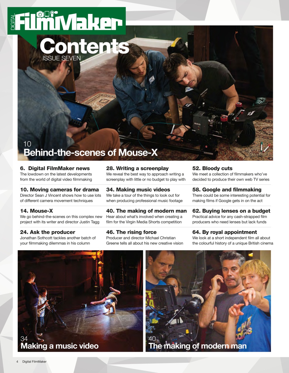 Digital FilmMaker Preview Pages