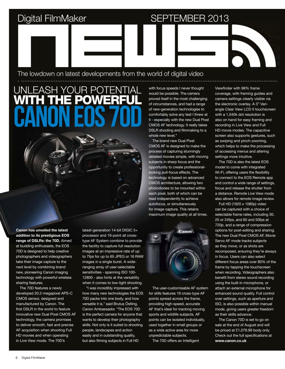 Digital FilmMaker Preview Pages