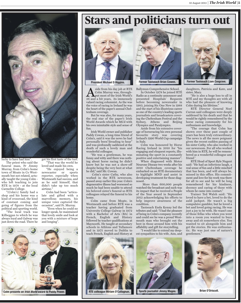 Irish World Preview Pages