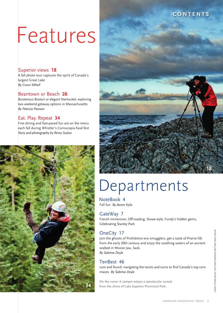 Canadian Geographic Preview Pages