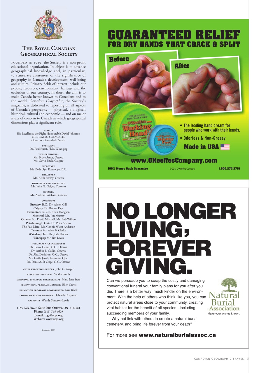 Canadian Geographic Preview Pages