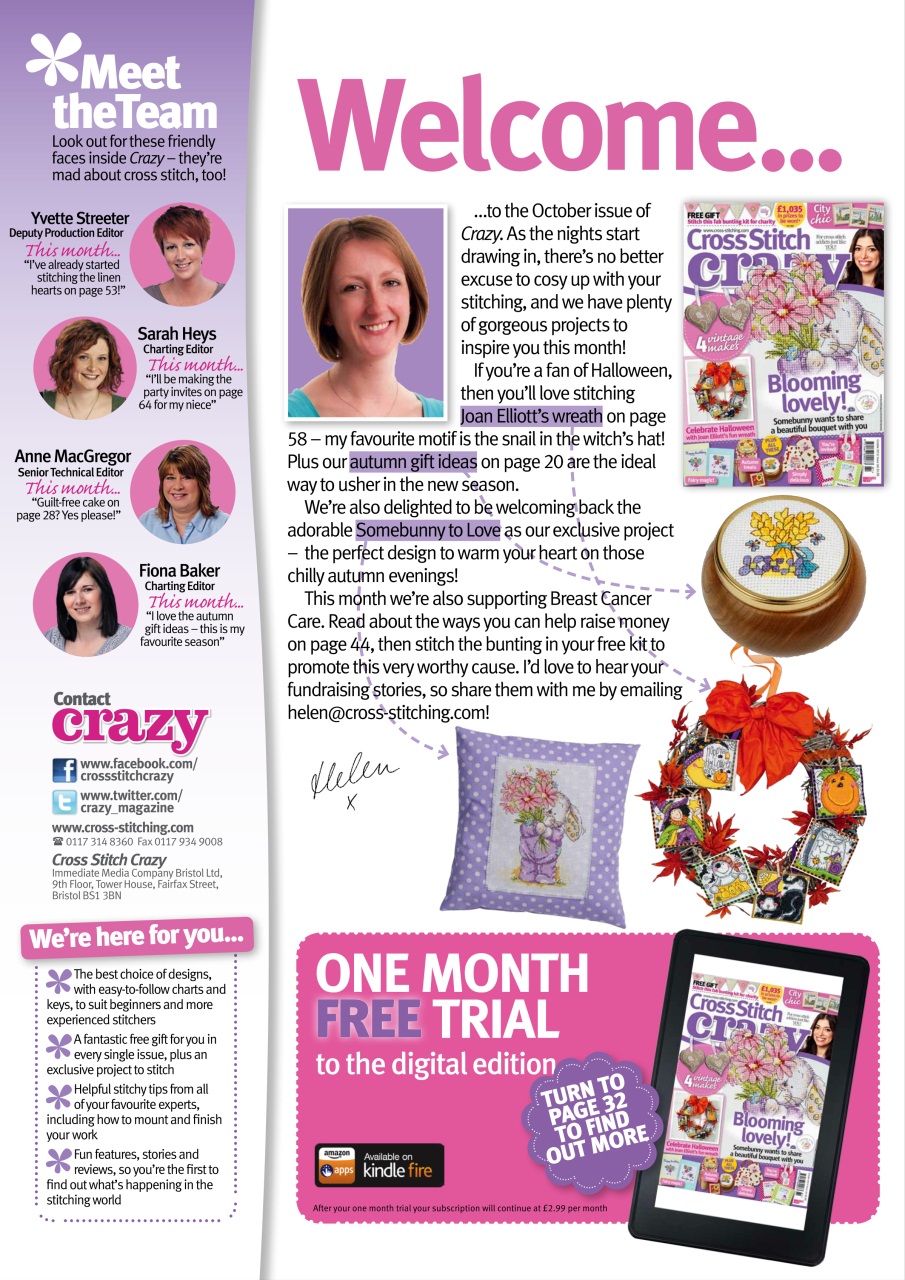 Cross Stitch Crazy Preview Pages