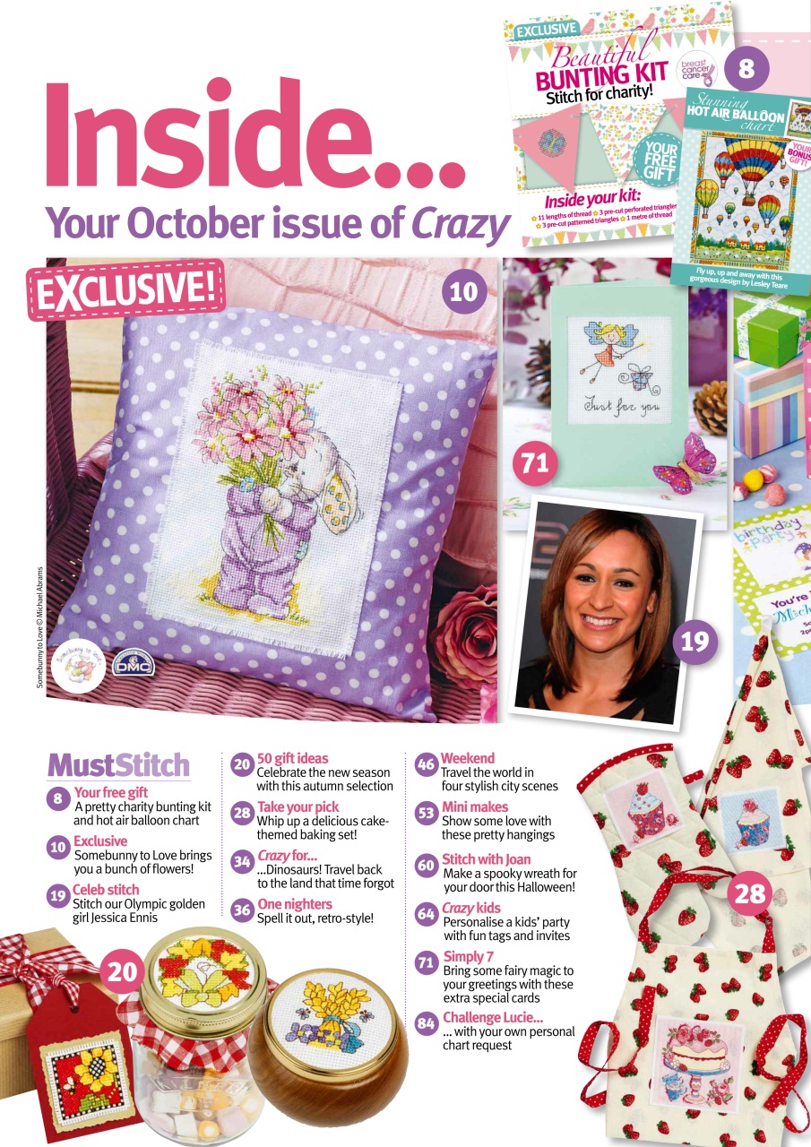 Cross Stitch Crazy Preview Pages