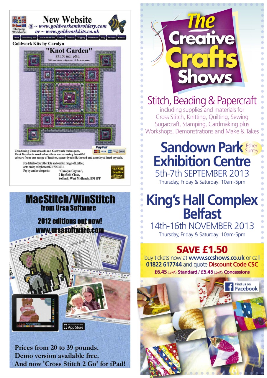 Cross Stitch Crazy Preview Pages