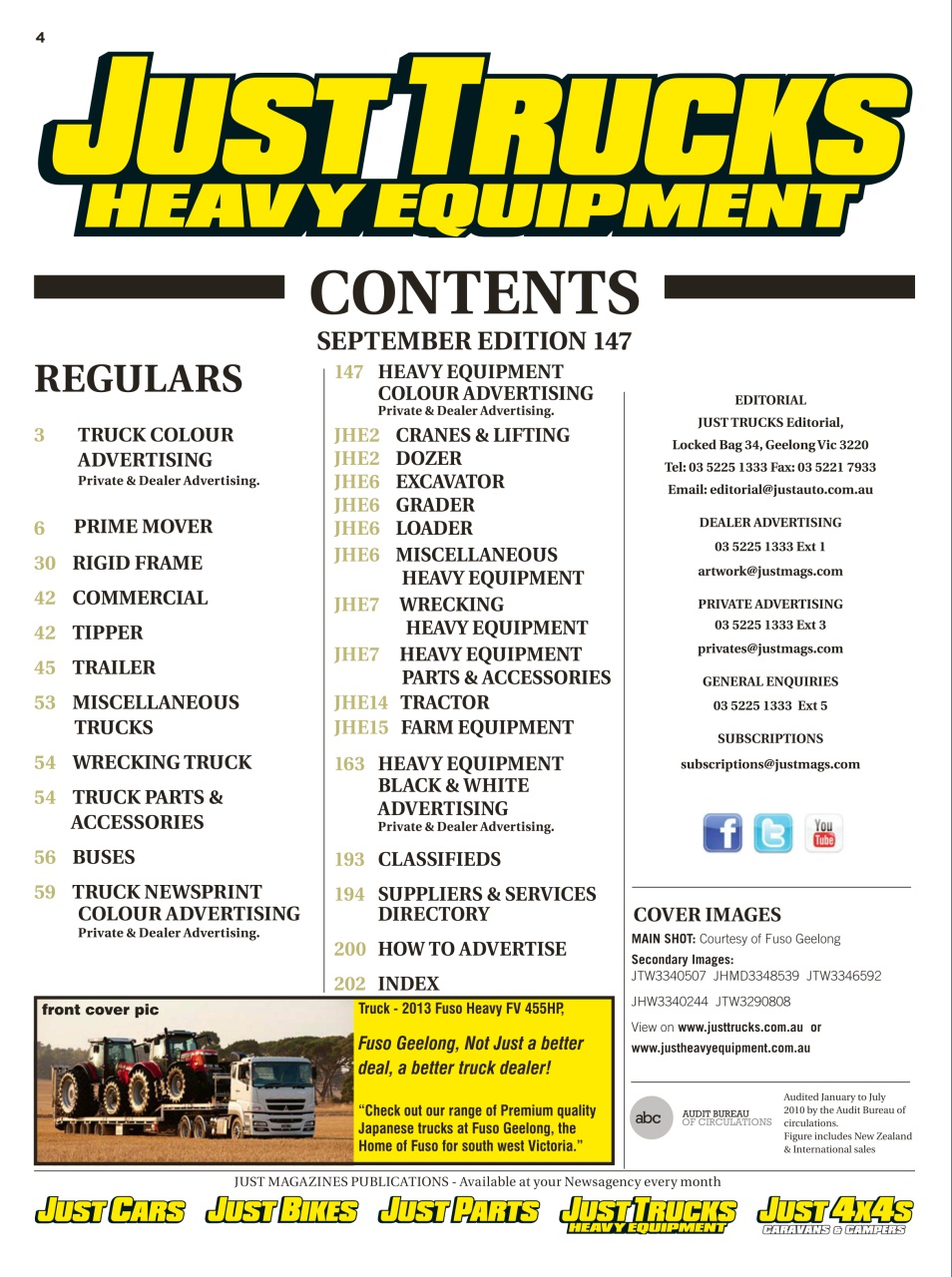 JUST TRUCKS Preview Pages