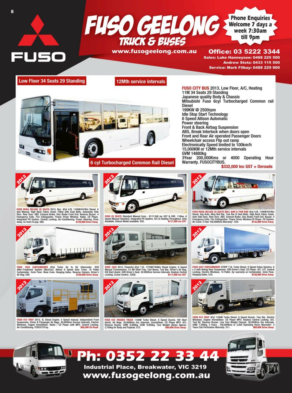 JUST TRUCKS Preview Pages