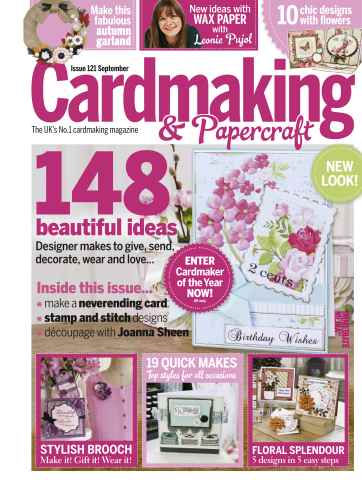 Cardmaking & Papercraft issue September 2013
