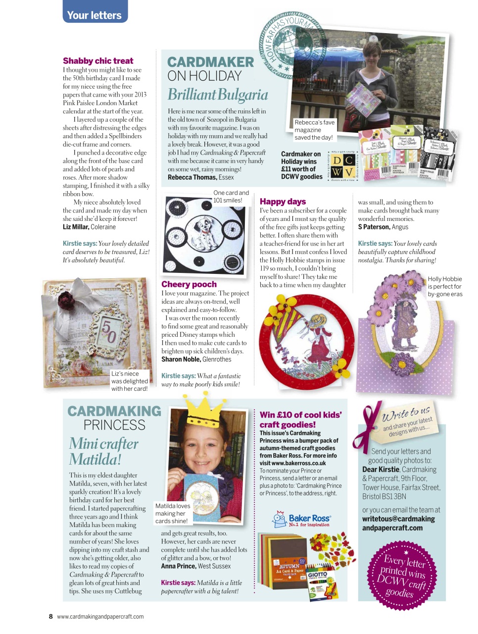 Cardmaking & Papercraft Preview Pages