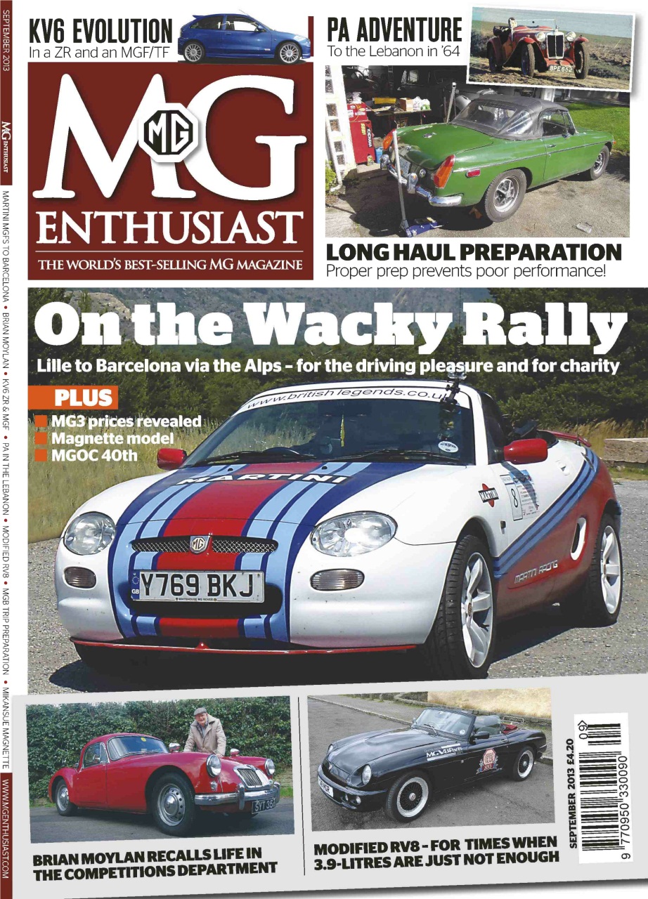 MG Enthusiast Preview Pages