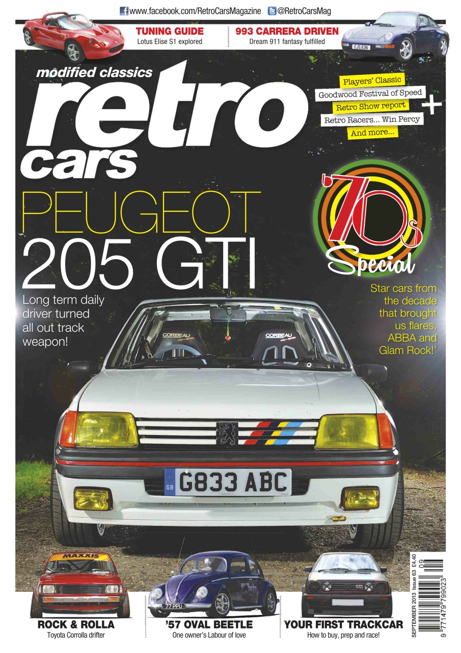 Retro Cars Preview Pages