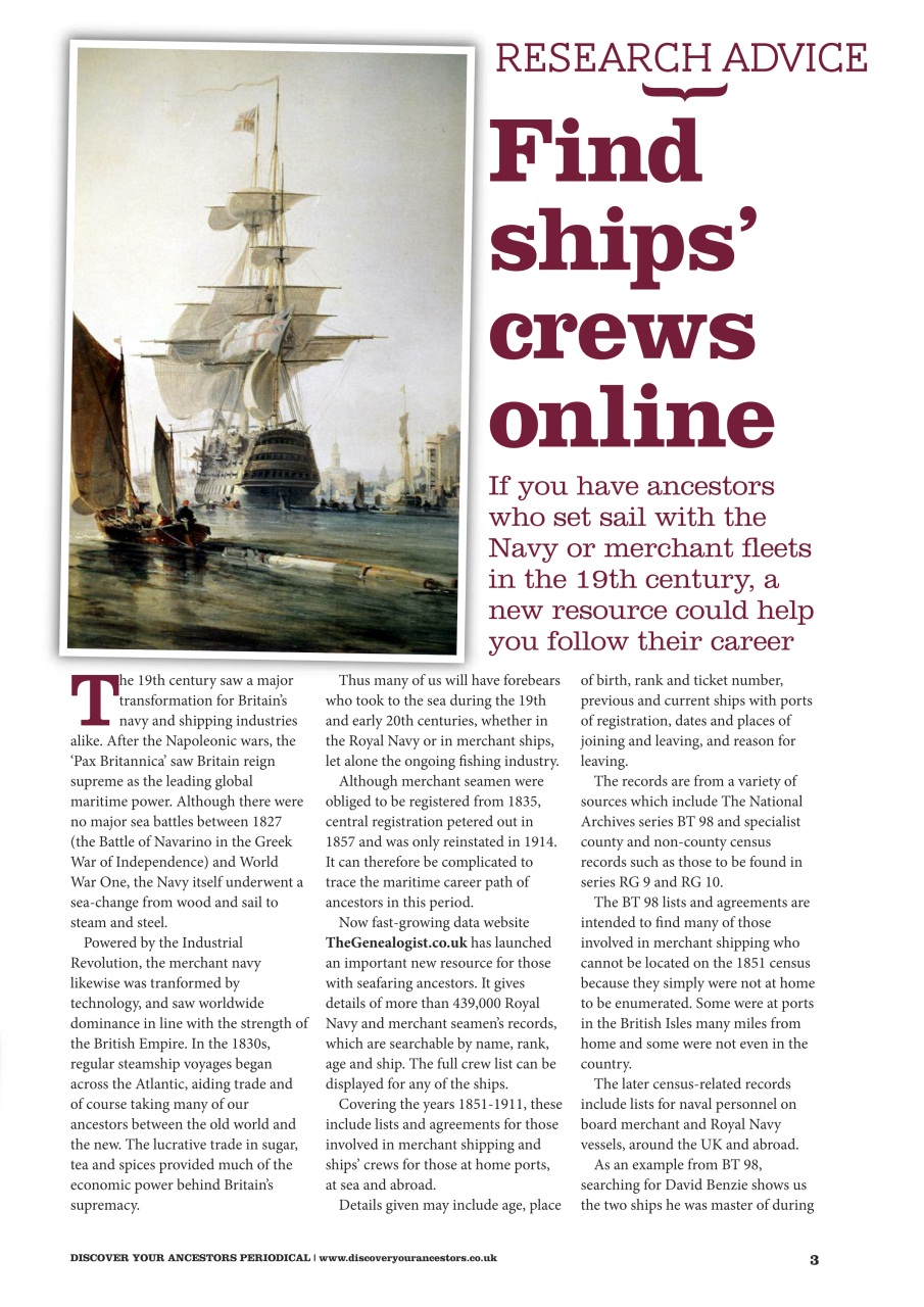 Discover Your Ancestors Preview Pages