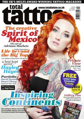 Total Tattoo issue September 2013 (No. 107)