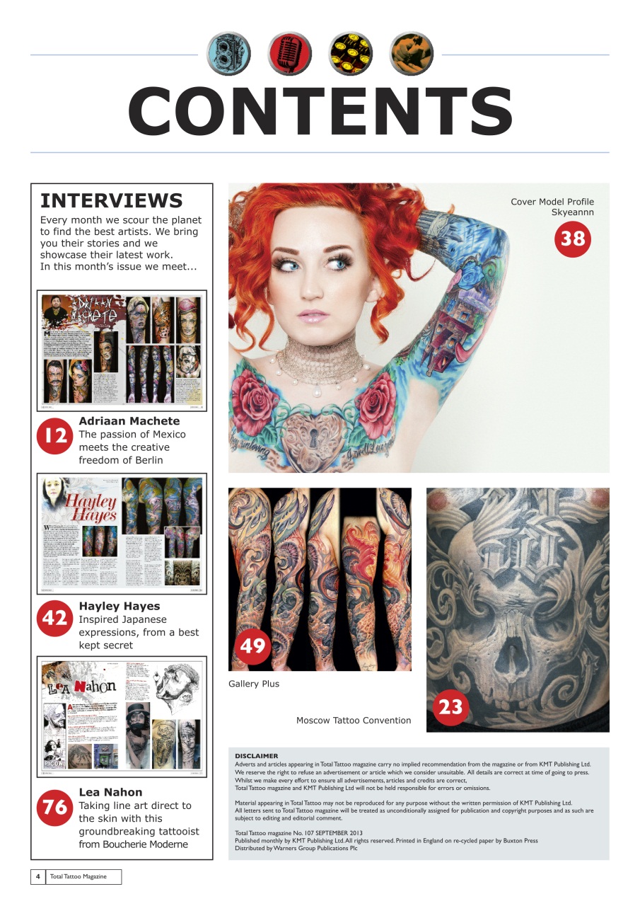Total Tattoo Preview Pages