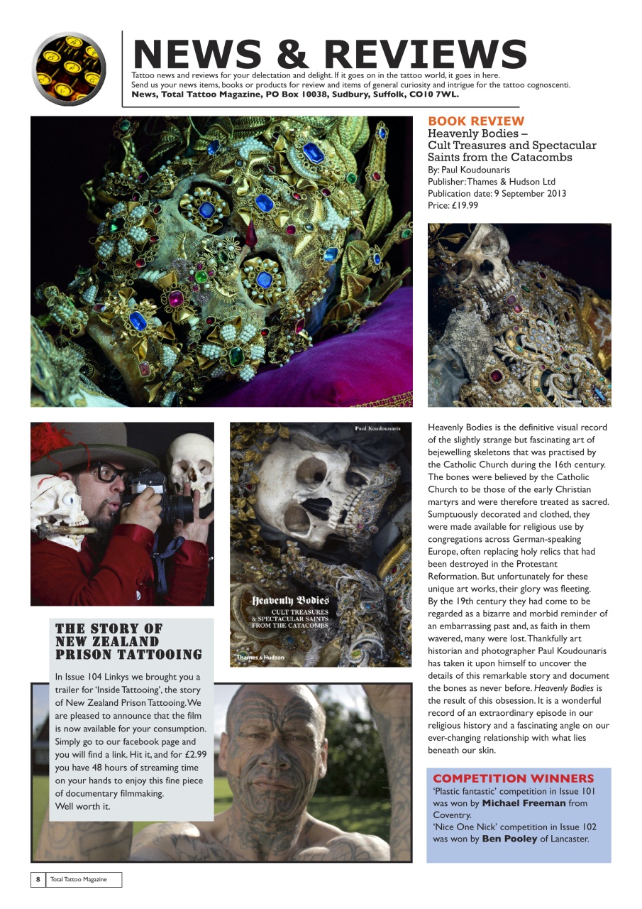 Total Tattoo Preview Pages