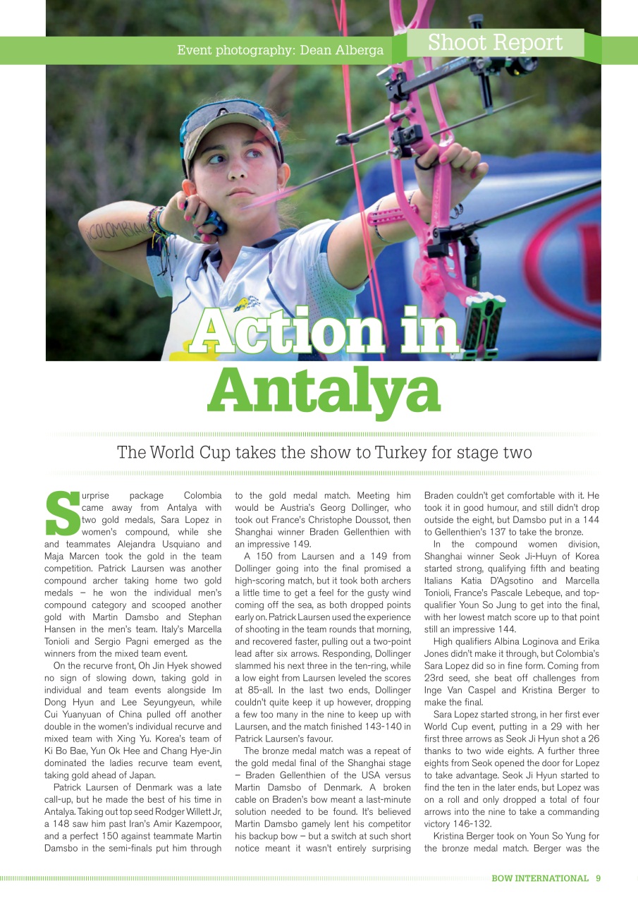 Bow International Preview Pages