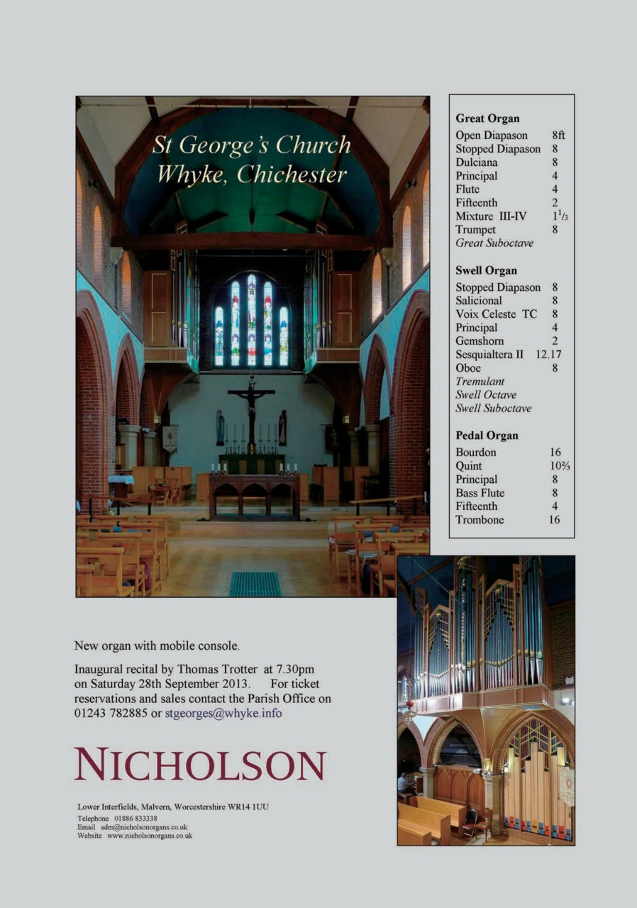 Organists' Review Preview Pages