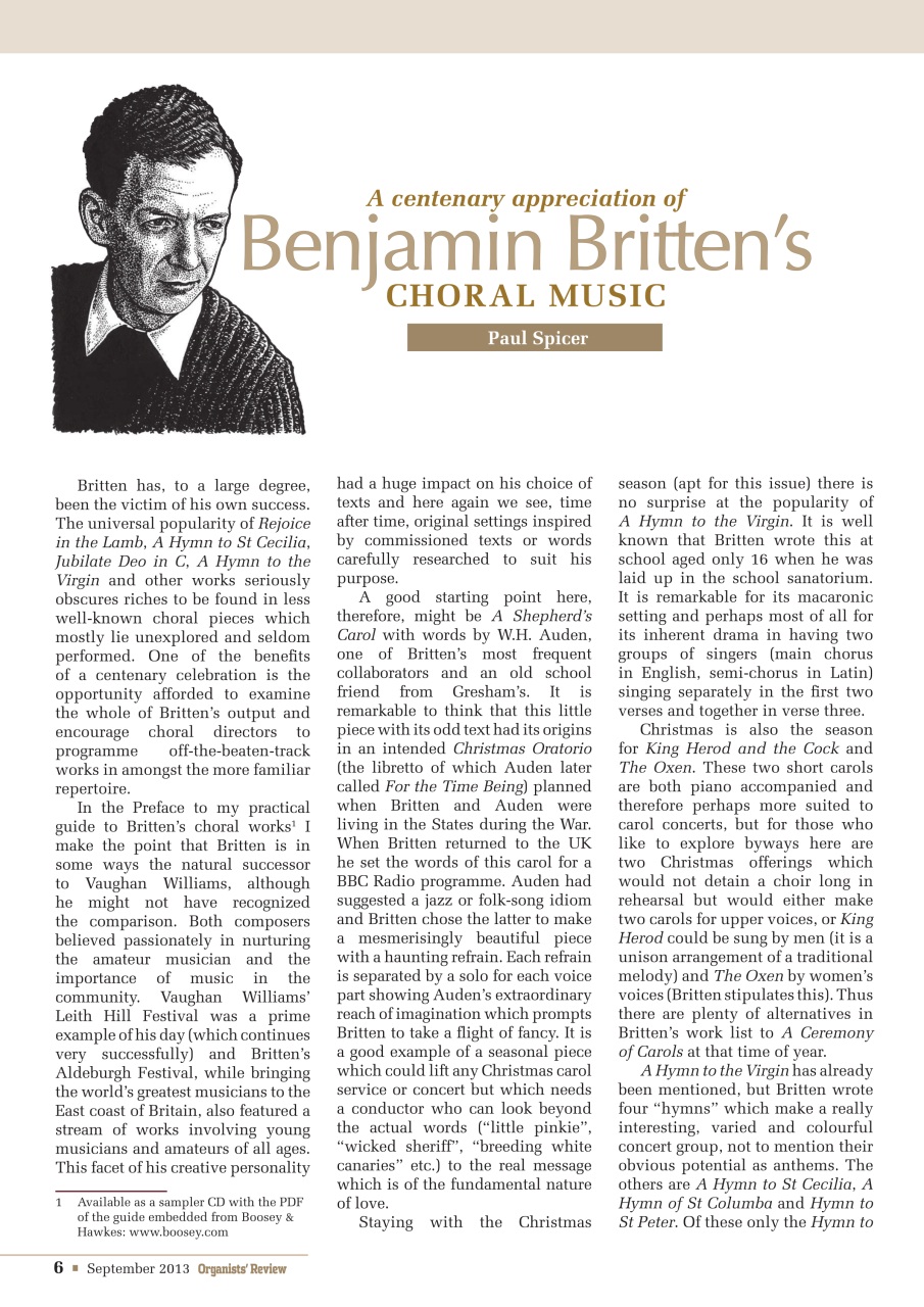 Organists' Review Preview Pages