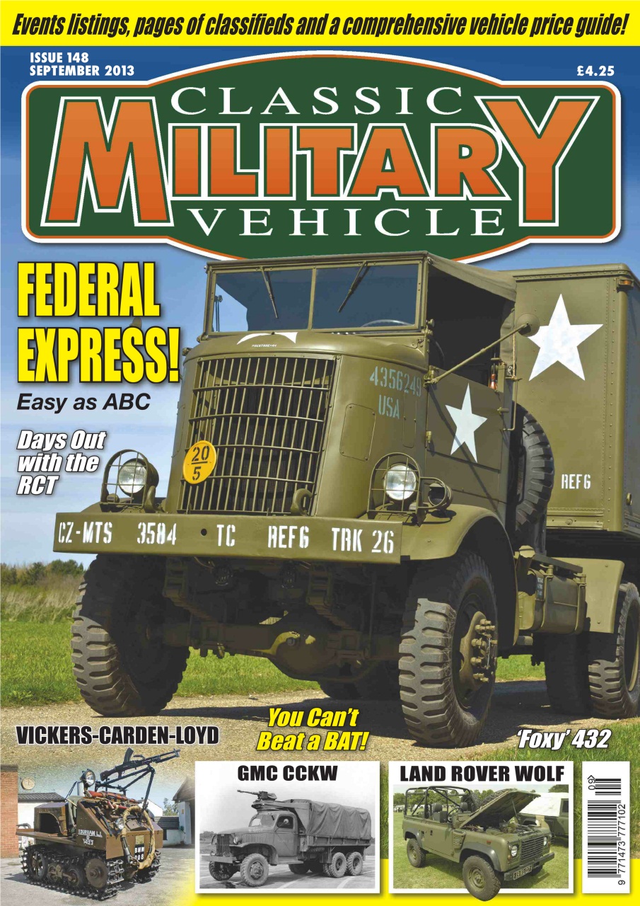 Classic Military Vehicle Preview Pages