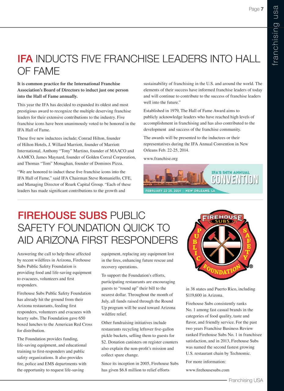 Franchising USA Preview Pages