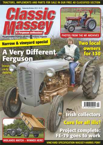Classic Massey issue Classic Massey Sept-Oct 2013