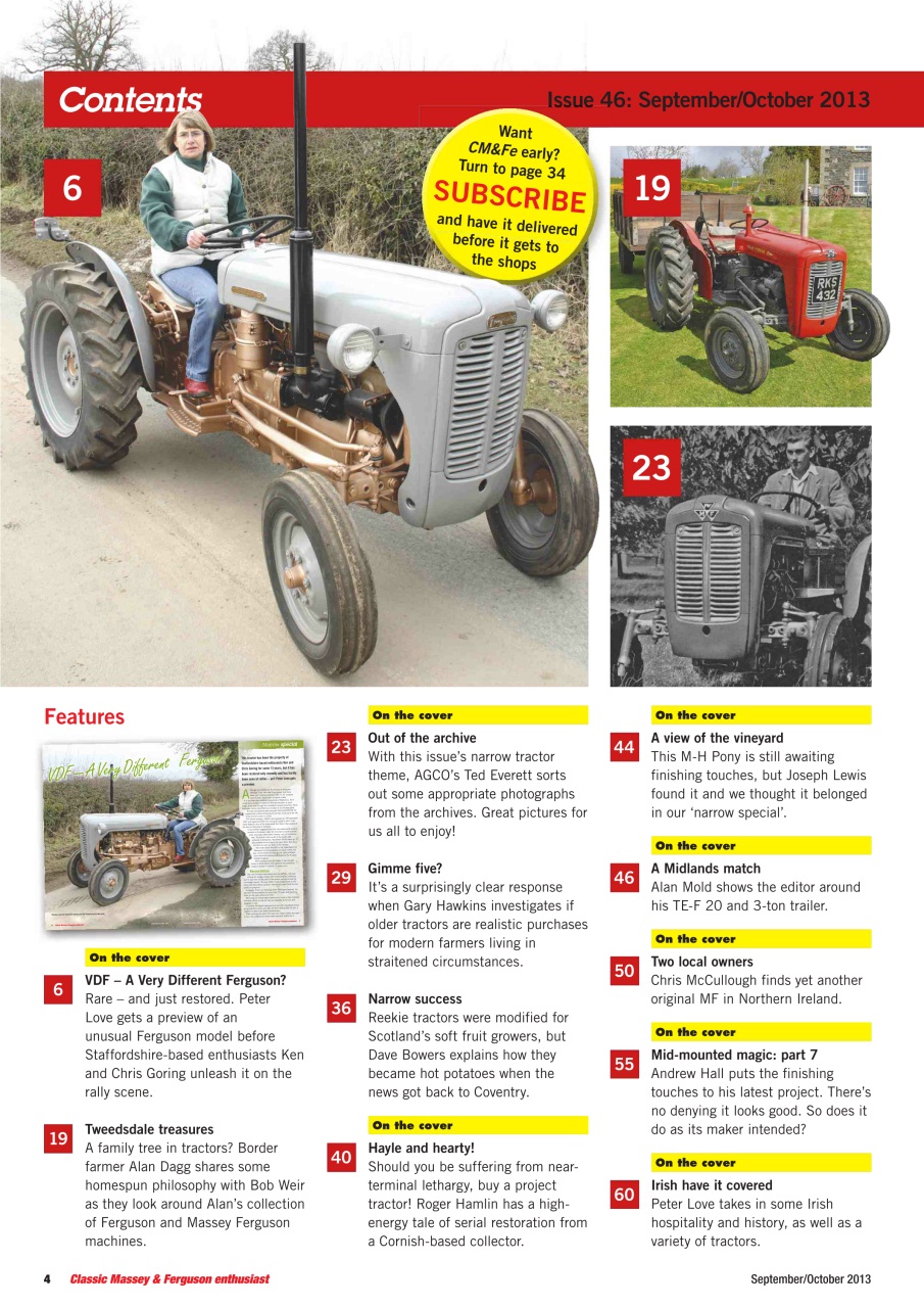 Classic Massey Preview Pages