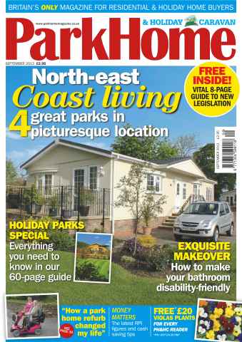 Park Home & Holiday Living issue ParkHomes September 2013