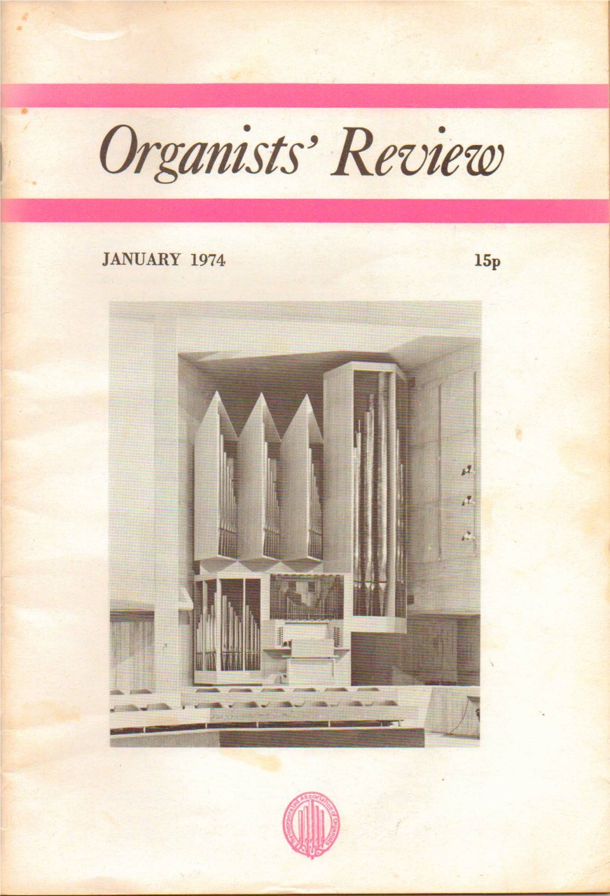 Organists' Review Preview Pages