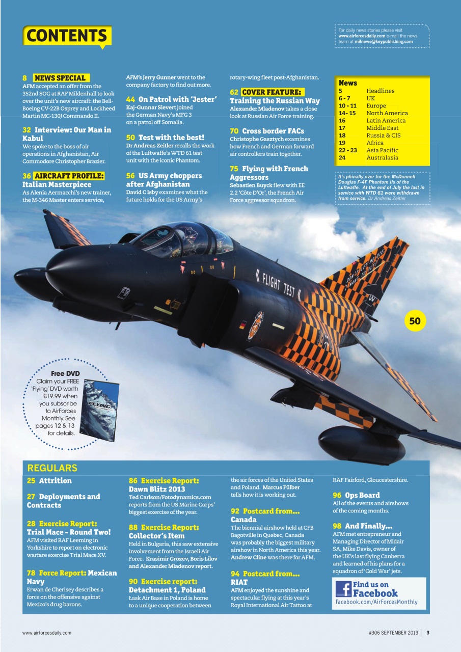 AirForces Monthly Preview Pages