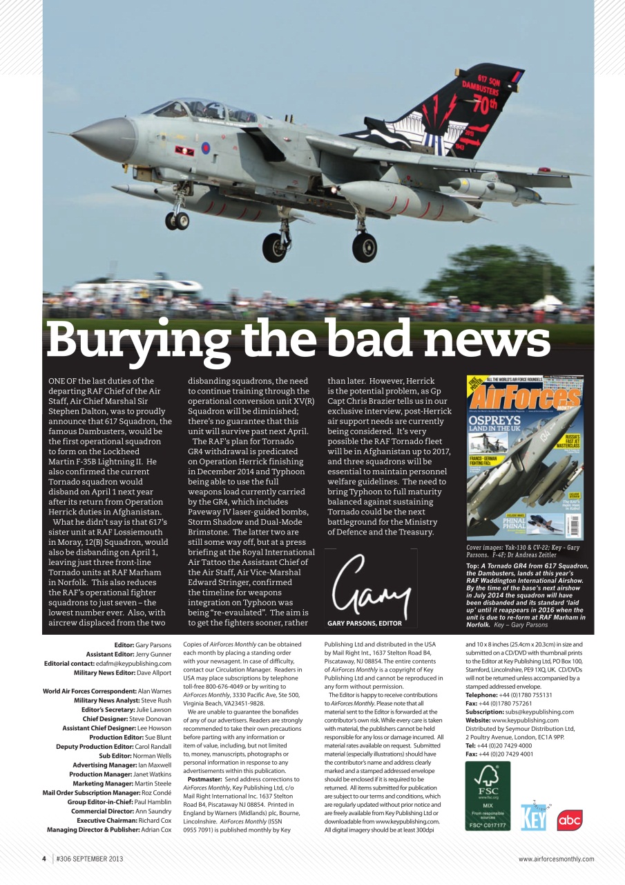 AirForces Monthly Preview Pages
