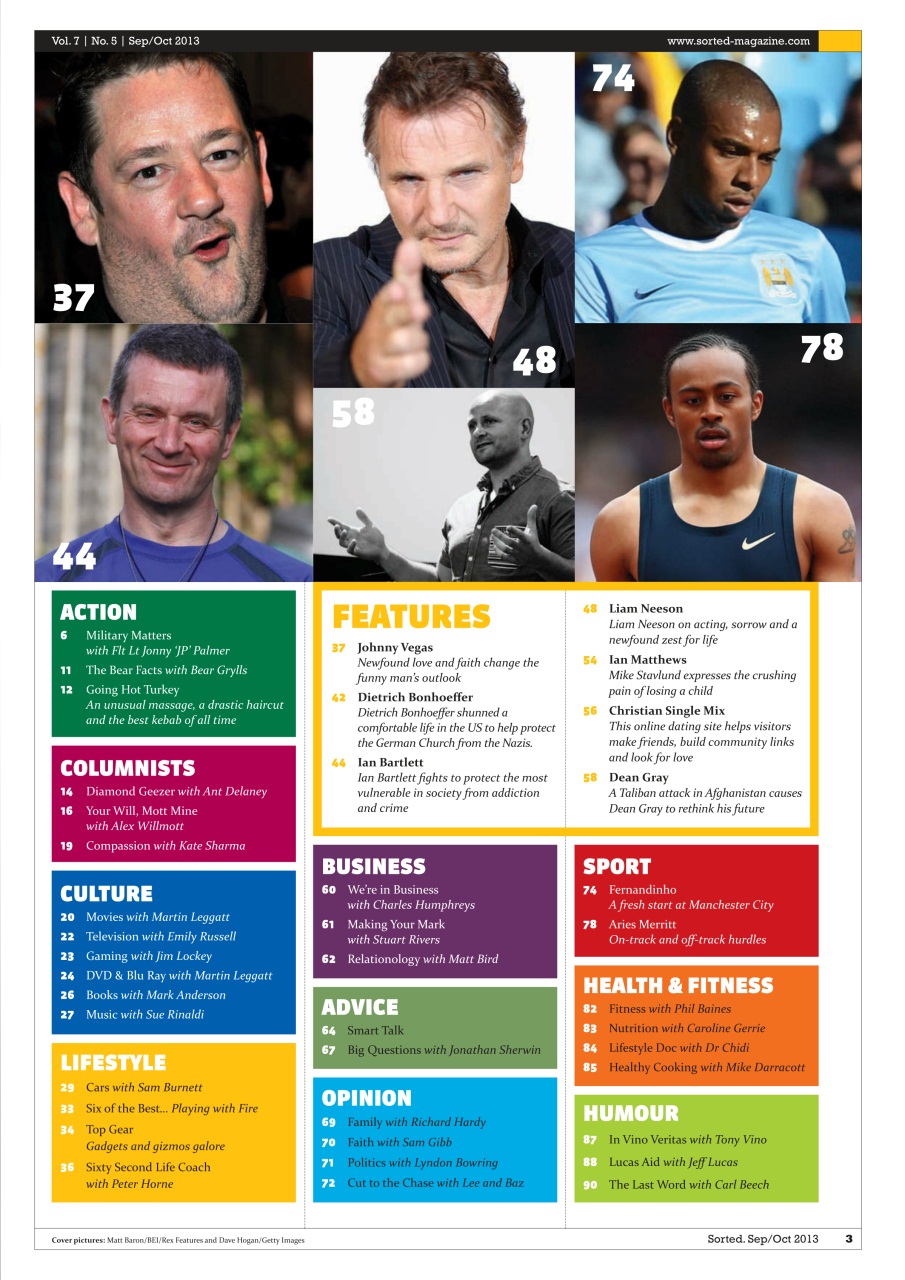 Sorted Magazine – The men's mag with morals Preview Pages