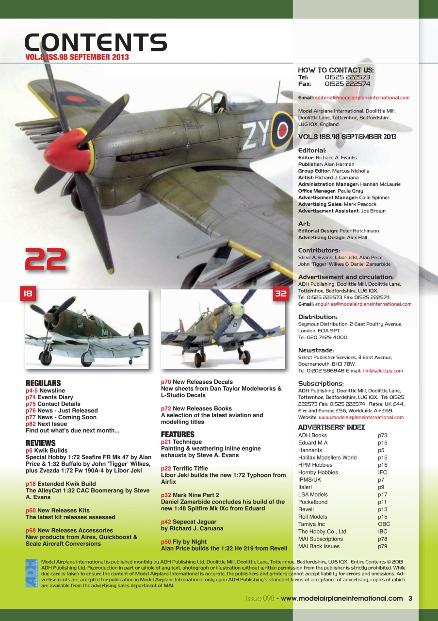 Model Airplane International Preview Pages
