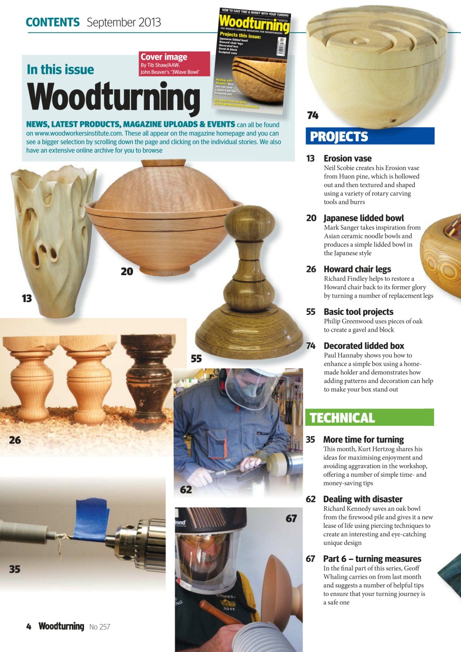 Woodturning Preview Pages