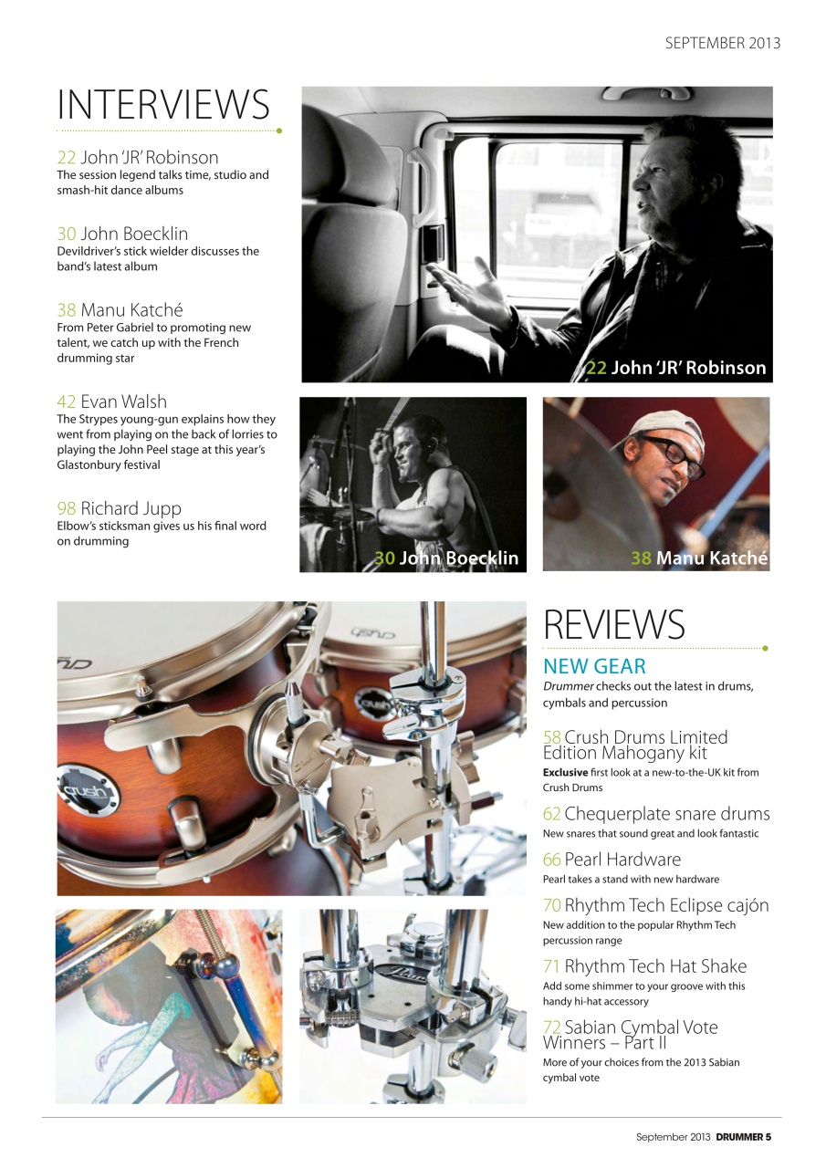 iDrum magazine: Never miss a beat Preview Pages