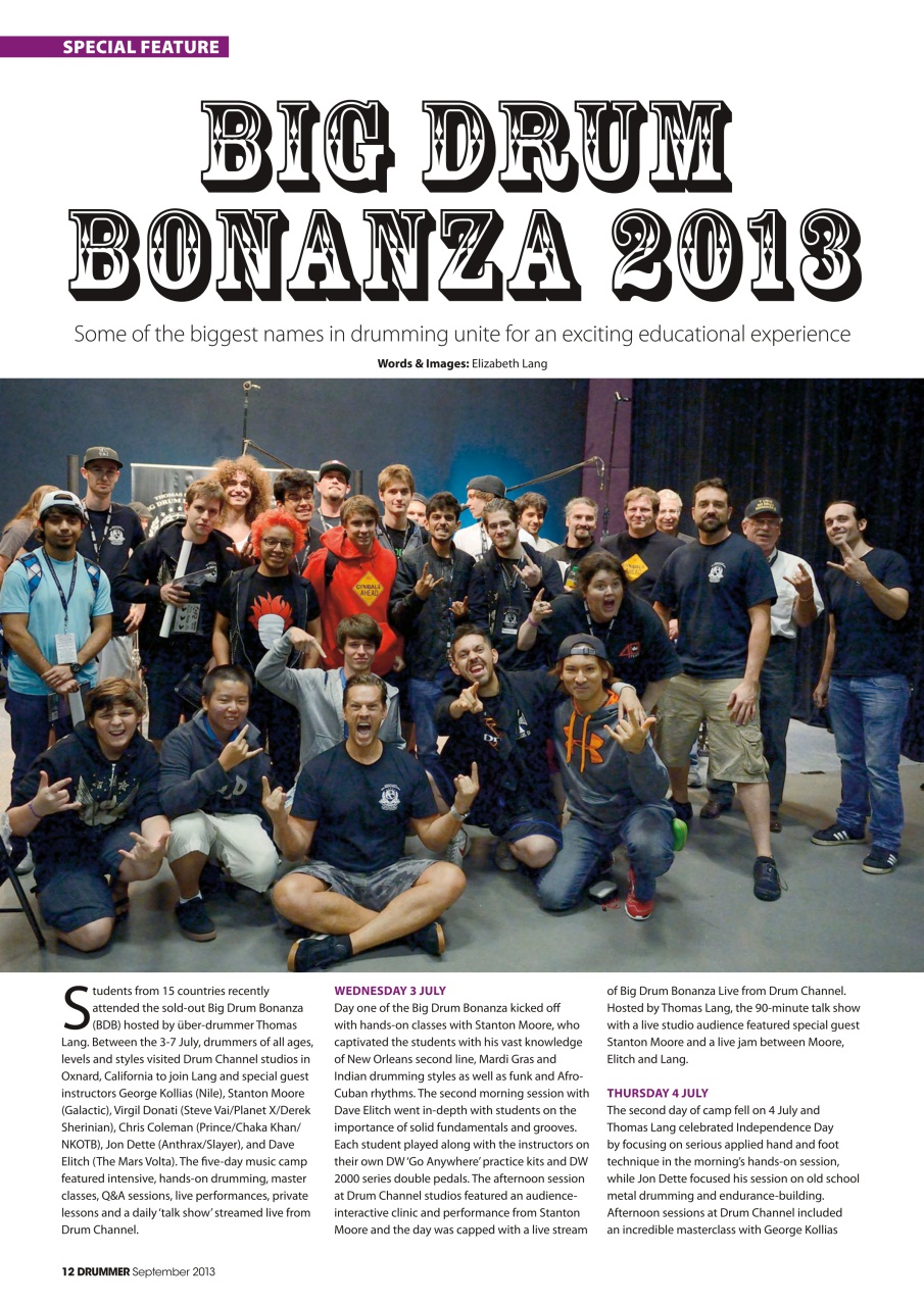 iDrum magazine: Never miss a beat Preview Pages