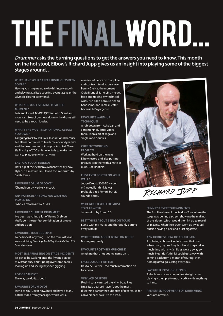 iDrum magazine: Never miss a beat Preview Pages