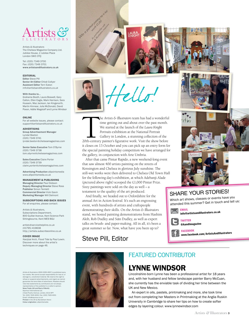 Artists & Illustrators Preview Pages